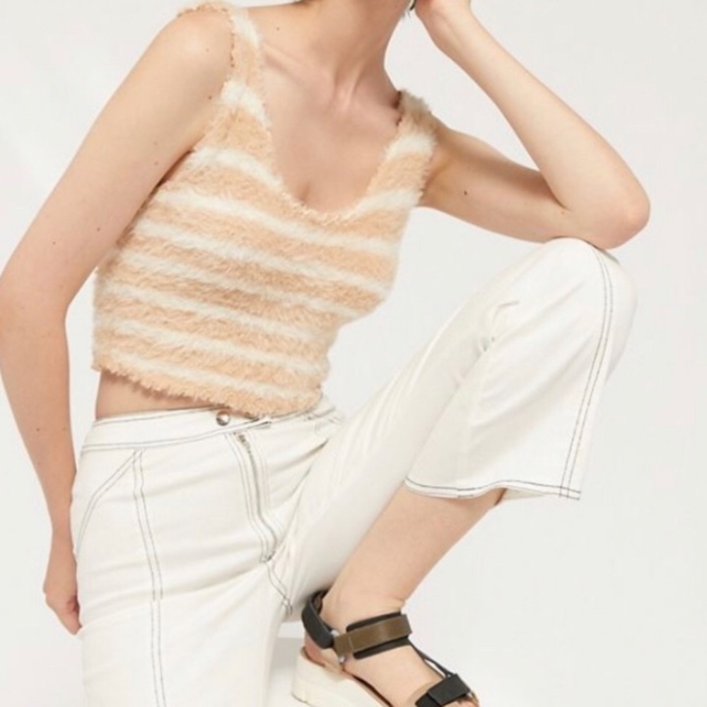 Urban Outfitters Fuzzy Tank Top